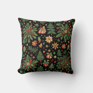 Christmas Black Cushions Kissen