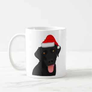 Christmas Black Labrador Retriever Kaffeetasse