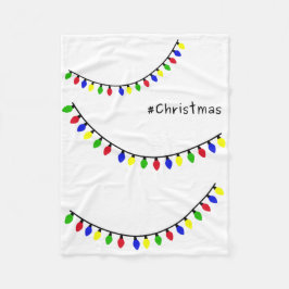 Christmas blanket fleecedecke