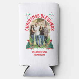 CHRISTMAS BLESSINGS FAMILY WIEDERSEHEN Matching Gr Selters Dosenkühler