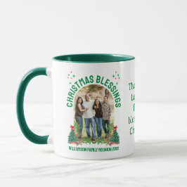 CHRISTMAS BLESSINGS FAMILY WIEDERSEHEN Matching Gr Tasse