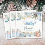 Christmas Blue Boy Santa Baby Dusche Serviette<br><div class="desc">Genießen Sie Ihre Gäste in dieser festlichen Saison mit unseren zauberhaften, blauen und grünen Aquarellen Weihnachtsdusche Napkins. Diese bezaubernden Stücke strahlen mit niedlicher Weihnachtsanziehungskraft aus und bieten eine einzigartige Mischung aus praktischer und skurriler Gestaltung, um die Dekoration des Party zu verstärken. Diese Babyduschsernvietten sind perfekt für festliche Feiern geeignet und...</div>