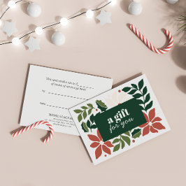 CHRISTMAS BLUME RED GREEN CREAM SPECIAL