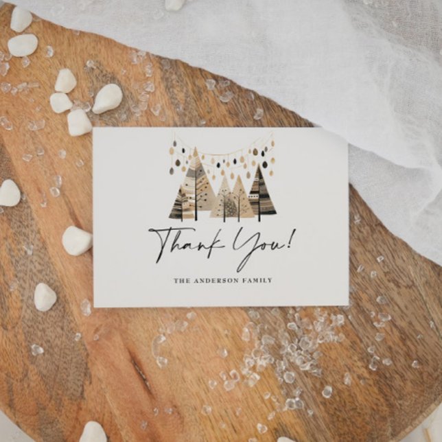 Christmas Boho Dankeskarte (Von Creator hochgeladen)