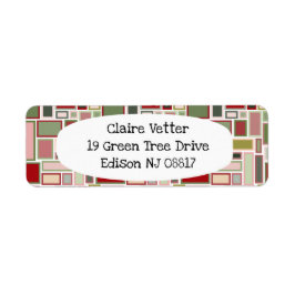 Christmas Boho Rectangle