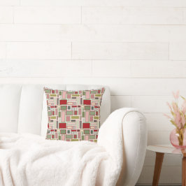 Christmas Boho Rectangle Kissen