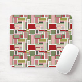 Christmas Boho Rectangle Mousepad