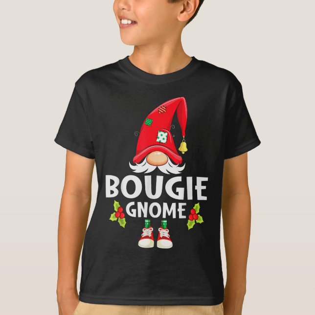 Christmas Bougie Gnome X-mas Family Matching  T-Shirt (Vorderseite)
