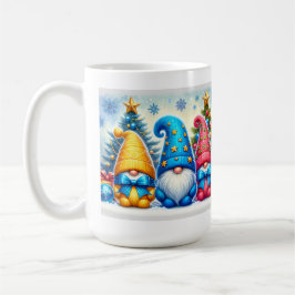 Christmas Bow Gnomes Kaffeetasse