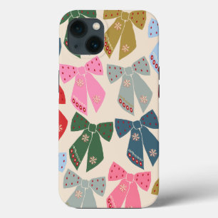 Christmas Bows Coquette Case-Mate iPhone Hülle