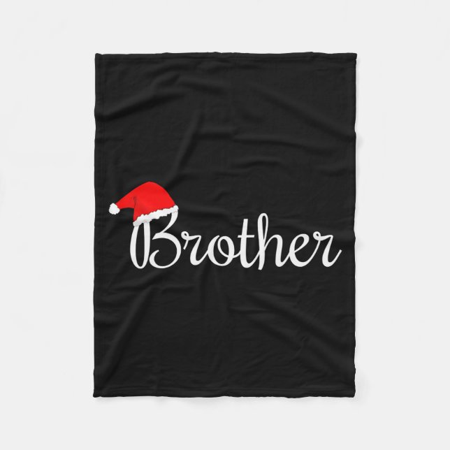 Christmas Brother  Fleecedecke (Vorderseite)