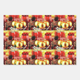 Christmas Bulbs Geschenkpapier Set