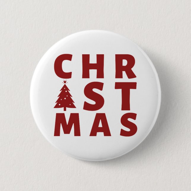 CHRISTMAS BUTTON (Vorderseite)