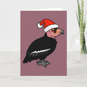 Christmas California Condor Feiertagskarte