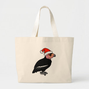 Christmas California Condor Jumbo Stoffbeutel