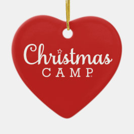Christmas Camp Ornaments | Christmas Ornaments  Keramik Ornament