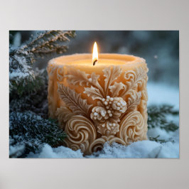 Christmas Candle Poster