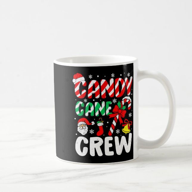 Christmas Candy Cane Crew Xmas Holiday Toddler Kid Kaffeetasse (Rechts)