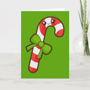 Christmas Candy Cane Feiertagskarte