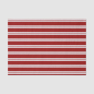 Christmas Candy Cane Stripes Seidenpapier