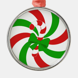 Christmas candy ornament aus metall