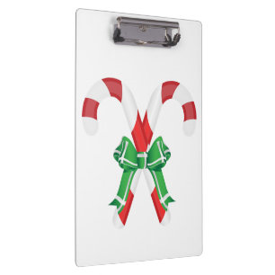 CHRISTMAS CANDYCANES KLEMMBRETT