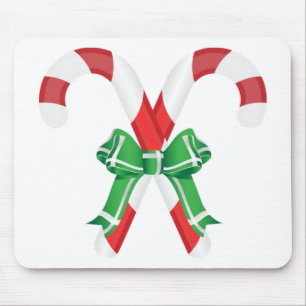 CHRISTMAS CANDYCANES MOUSEPAD
