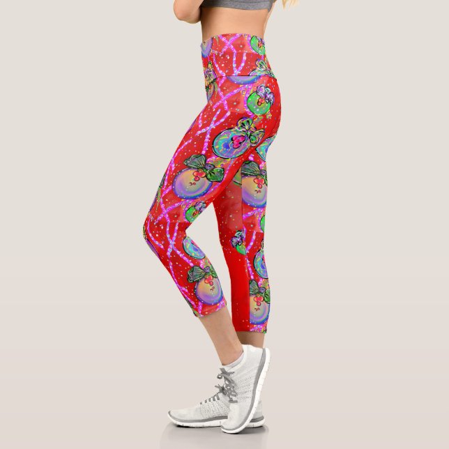 CHRISTMAS CAPRI LEGGINGS (Links)