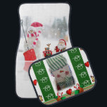 Christmas Car Mat Snowman Autofußmatte<br><div class="desc">Weihnachtswagenmatten,  Kinderwagen,  Snowman-Matten,  Santa Car Mats,  Elf-Autos, </div>