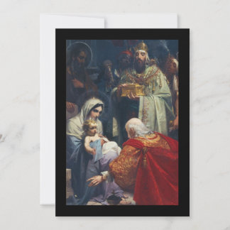 Christmas Card for Epiphany Mitteilungskarte