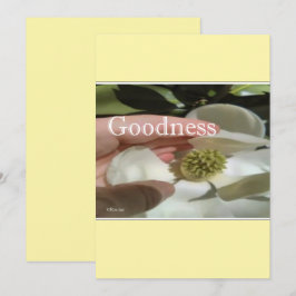 christmas card --Goodness Feiertagskarte