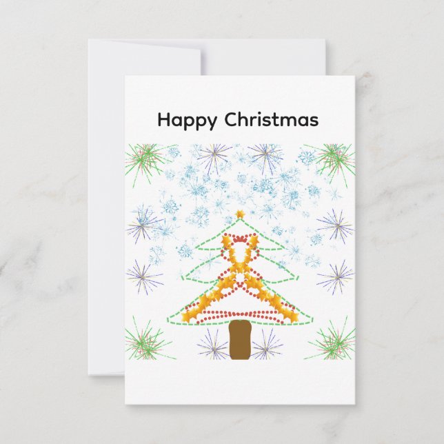 Christmas Card Karte (Vorderseite)