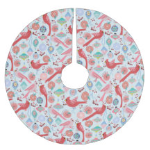 Christmas Cardinals Midcentury Modern