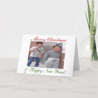 ChrisTMAS cARDS Feiertagskarte