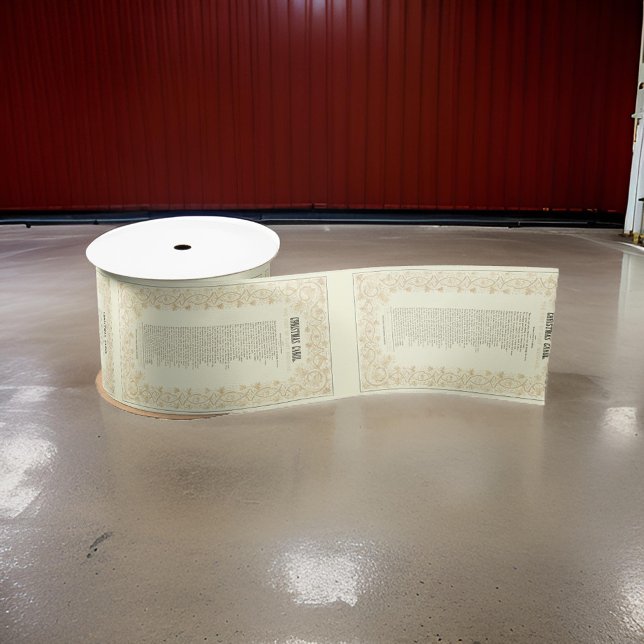 "Christmas Carol" - Geschichte | Christmas Satin R Satinband (Von Creator hochgeladen)