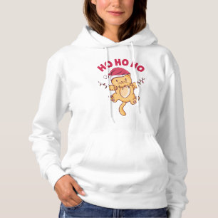 Christmas Cat Ho Ho Ho Hoodie