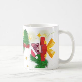 Christmas Cat Meow Kaffeetasse