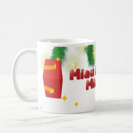 Christmas Cat Miau Kaffeetasse