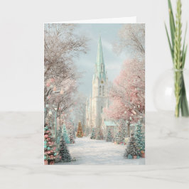 Christmas Cathedral Feiertagskarte