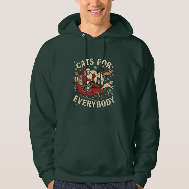 Christmas Cats  Hoodie (Vorderseite)