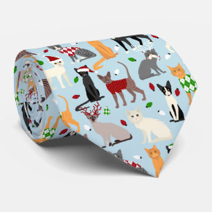 Christmas Cats Neck Tie Krawatte