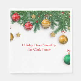 Christmas Celebration Paper Napkins Serviette