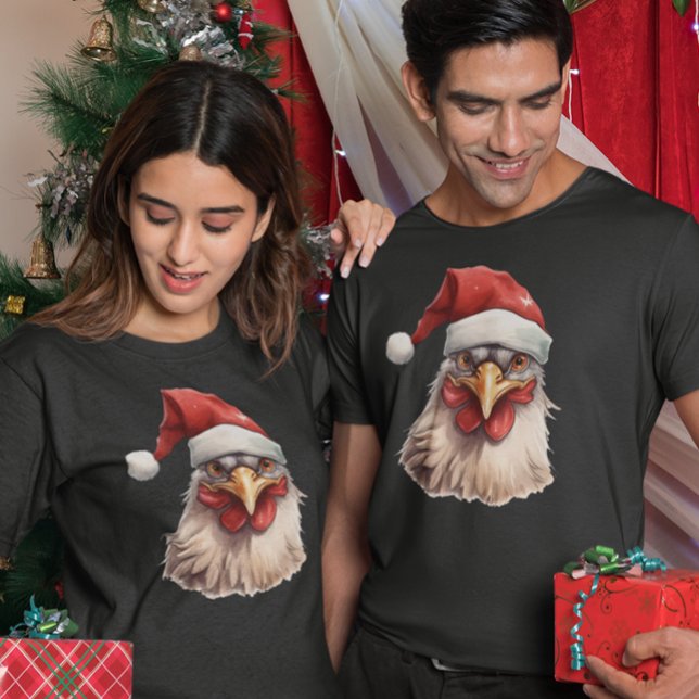 Christmas Chicken  T-Shirt (Von Creator hochgeladen)