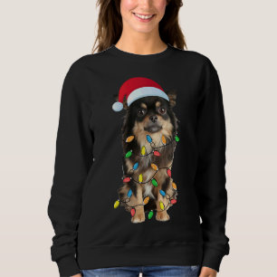 Christmas Chihuahua Long Hair Sweatshirt