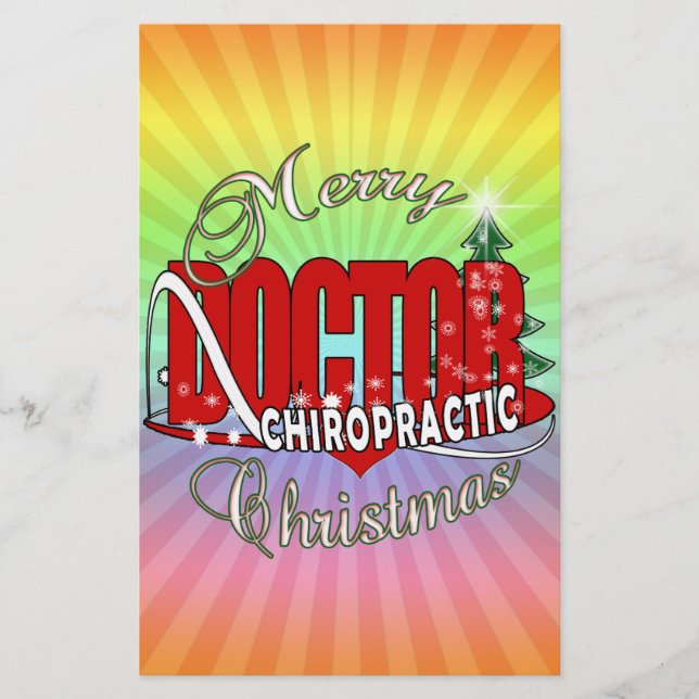 CHRISTMAS CHIROPRAKTISCHER ARZT (Vorderseite)