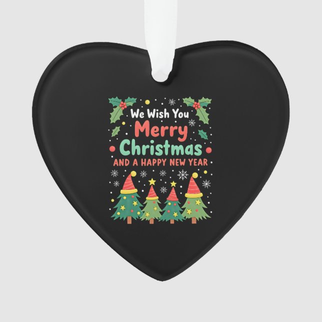 Christmas Christmas Christmas Christmas Christmas  Ornament (Vorderseite)