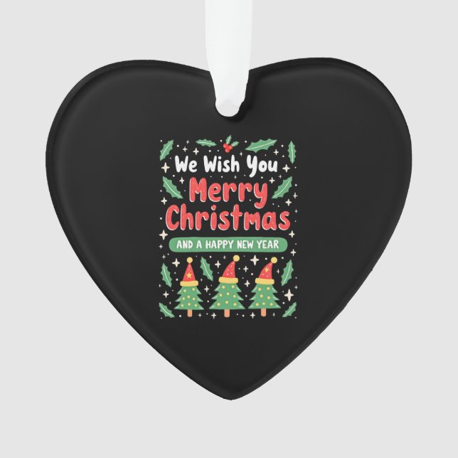 Christmas Christmas Christmas Christmas Christmas  Ornament (Vorderseite)