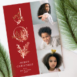 Christmas Classic Red Leafy Bold JOY Collage Foto Feiertagskarte<br><div class="desc">💌 Teilen Sie die Liebe und verbreiten Sie Feiertag fröhlich mit meiner durchdachten Grußkarte. Diese Karte ist eine Leinwand für Ihre Urlaubswünsche an Freunde, Familie und Unis. Ich habe die faszinierenden Designs geschmückt und das hat meine gesamte Ferienkollektion bestimmt. Ich hoffe, dass Sie die Karten und Sammlung so viel wie...</div>