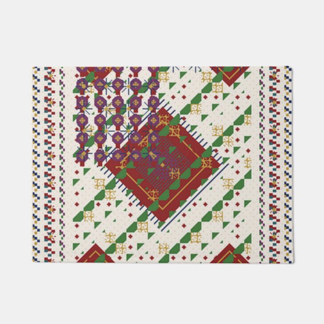 Christmas Colours  Fußmatte (Vorderseite)