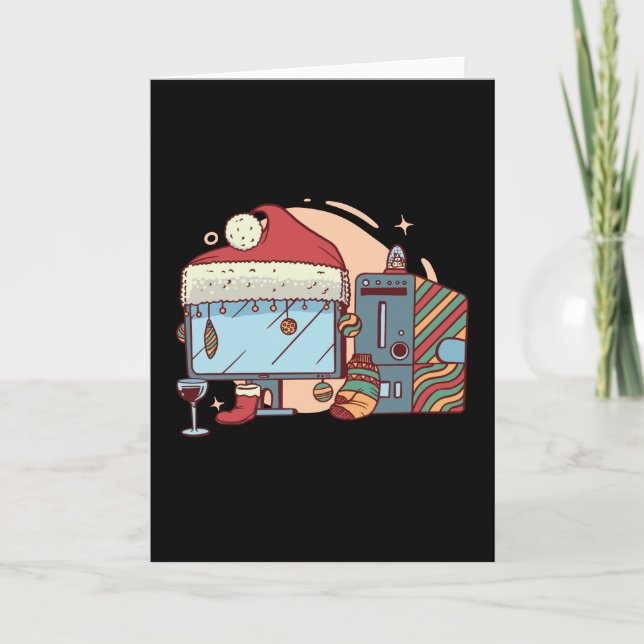 Christmas computer karte (Vorderseite)